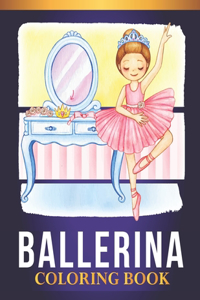 Ballerina coloring book