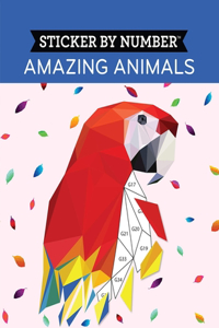 Sticker by Number Amazing Animals