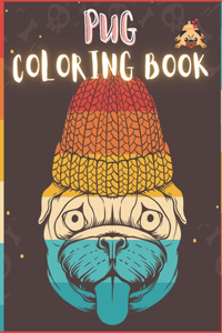 Pug Coloring Book