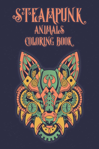 Steampunk Animals Coloring Book