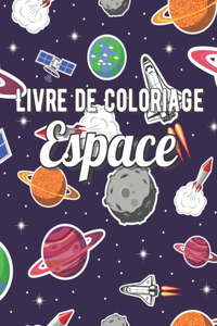 Livre de Coloriage Espace