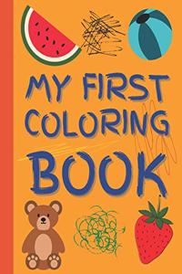My First Coloring Book