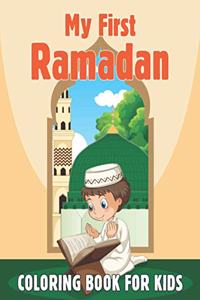 My First Ramadan Coloring Book For Kids