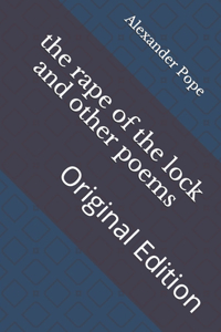 The rape of the lock and other poems