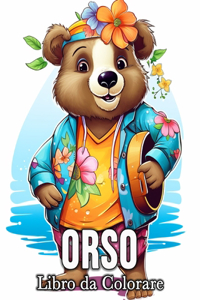 Libro da Colorare Orso