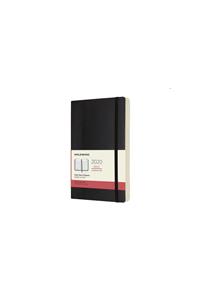 2020 12 MONTH DAILY LARGE DIARY BLACK
