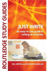 Just Write