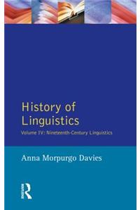 History of Linguistics, Volume IV