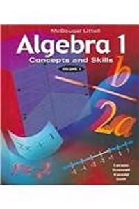 McDougal Littell Concepts & Skills: Personal Student Tutor Site License W/CD-ROM Algebra 1