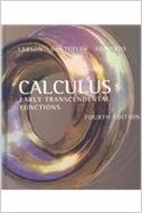 Calculus: Etf 4th Edition Plus Student Solutions Guide Volume 1 Plus Mathspace CD Plus Eduspace