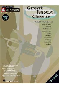 Great Jazz Classics: Jazz Play-Along Volume 50