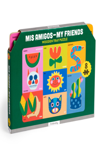 MIS Amigos-My Friends Wooden Tray Puzzle