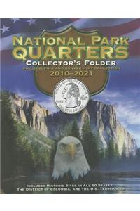 National Park Quarters Collector's Folder: Philadelphia and Denver Mint Collection 2010-2021