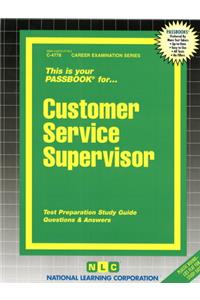 Customer Service Supervisor