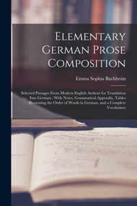 Elementary German Prose Composition