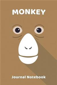 Monkey Notebook Journal