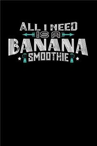 All I Need Is A BANANA Smoothie