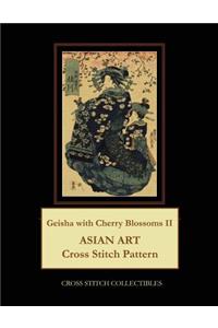 Geisha with Cherry Blossoms II