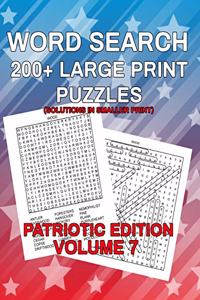 Word Search, Patriotic Edition