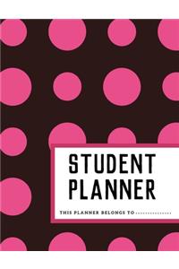 Student Planner This Planner Belongs To