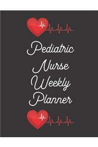 Pediatric Nurse Weekly Planner