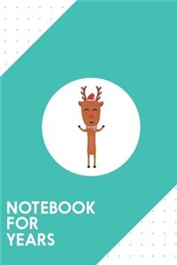 Notebook for Years