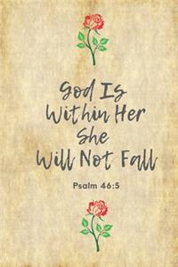 God Is Within Her She Will Not Fall (Psalm 46