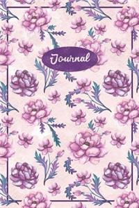 Watercolor Floral Journal