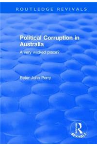 Political Corruption in Australia