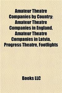Amateur Theatre Companies by Country