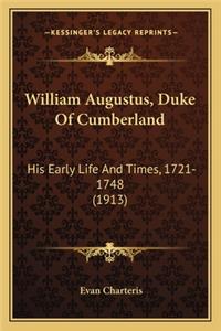 William Augustus, Duke of Cumberland