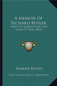 Memoir of Richard Butler