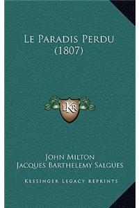 Paradis Perdu (1807)