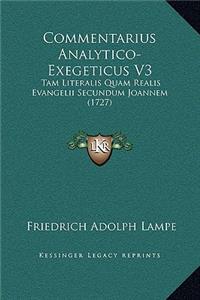 Commentarius Analytico-Exegeticus V3