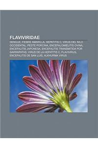 Flaviviridae: Dengue, Fiebre Amarilla, Hepatitis C, Virus del Nilo Occidental, Peste Porcina, Encefalomielitis Ovina, Encefalitis Ja