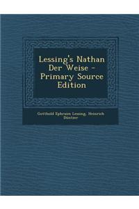 Lessing's Nathan Der Weise