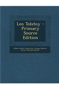 Leo Tolstoy