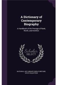 Dictionary of Contemporary Biography