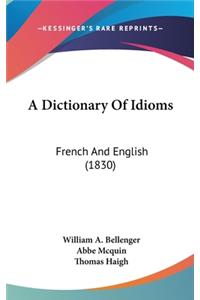 Dictionary of Idioms