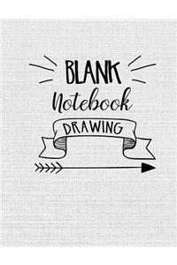 Blank Notebook Drawing