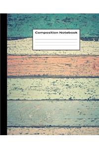 Wide Ruled Composition Notebook