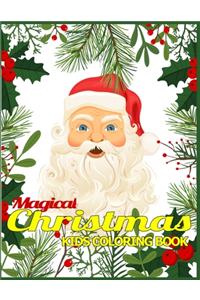 Magical Christmas Kids Coloring Book