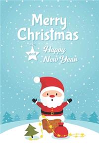 Merry Christmas journal Notebook