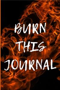 Burn This Journal