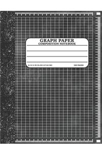 Graph Paper Composition Notebook
