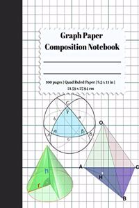 Graph Paper Composition Notebook