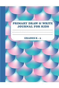 Primary Draw & Write Journal for Kids Grades K-2