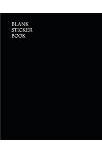 Blank Sticker Book