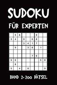 Sudoku für Experten Band 2 200 Rätsel