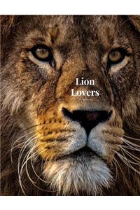 Lion Lovers 100 page Journal